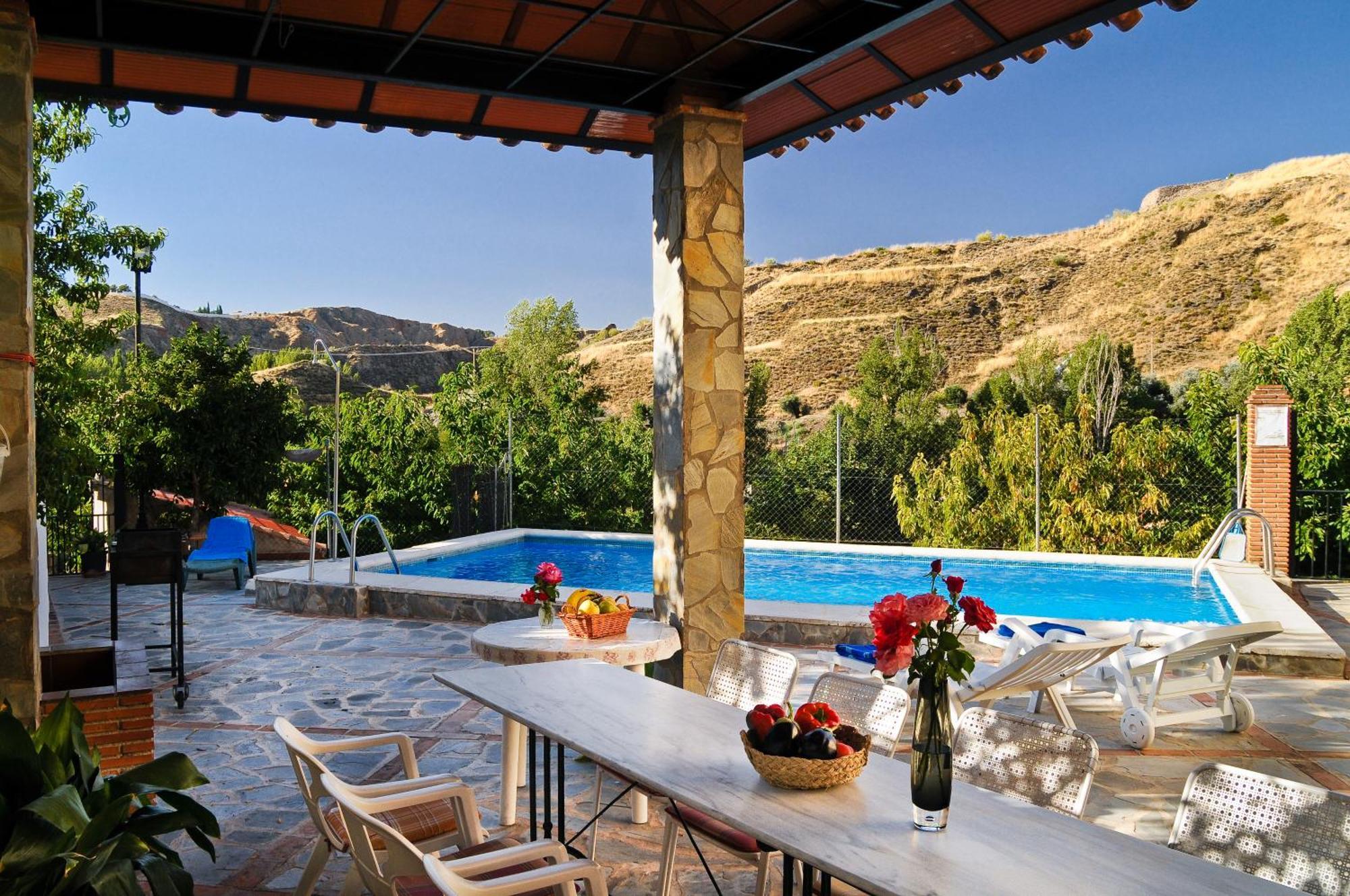 Casa Rural Las Huertas De Roque Monachil Eksteriør bilde